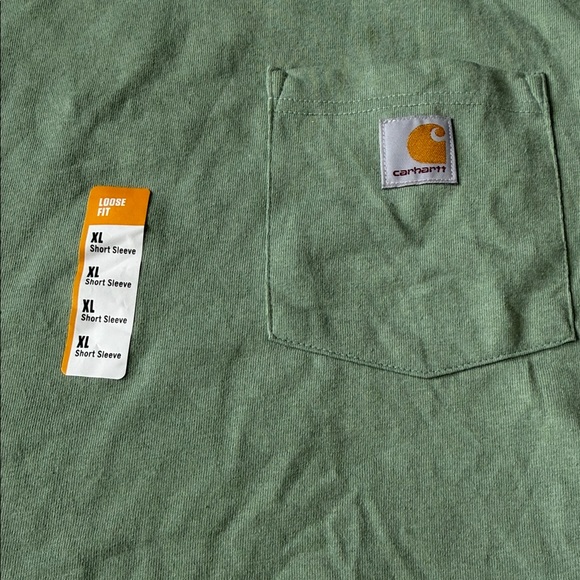 Carhartt Men's Sage Short Sleeve Tee NWOT Size Extra Large - Picture 3 of 9